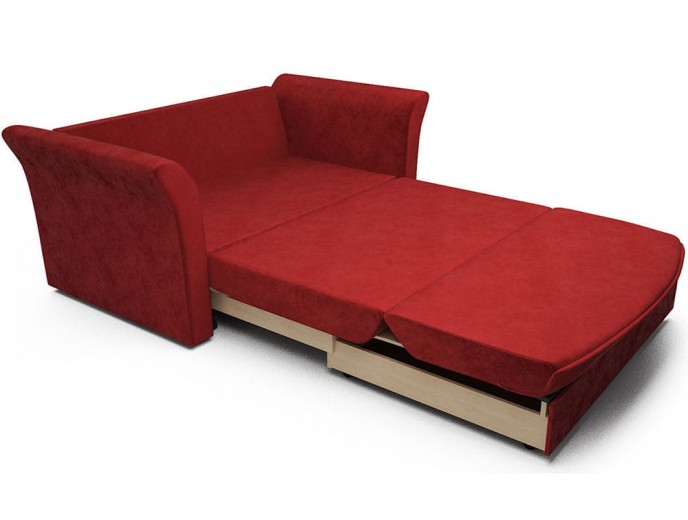 Выкатной диван "Малютка 2" бархат артикул 1958