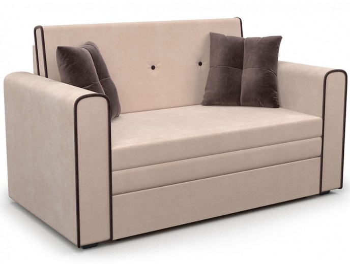 Выкатной диван "Санта" микровельвет