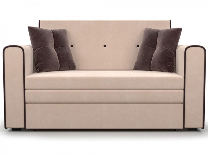 Выкатной диван "Санта" микровельвет артикул 1963