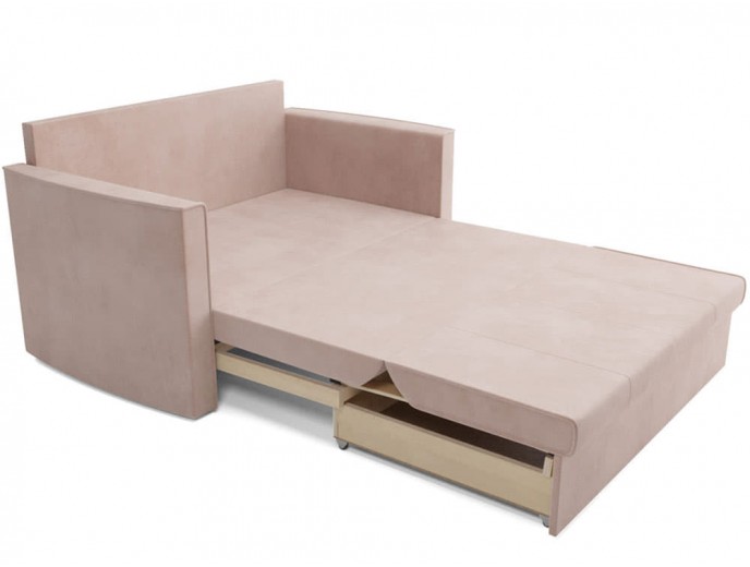 Выкатной диван "Санта 2" микровельвет артикул 2609