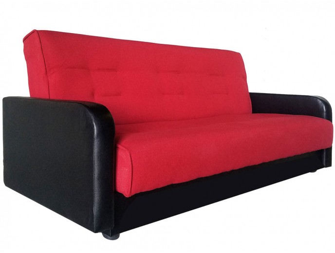 Диван-книжка "Лондон" красный