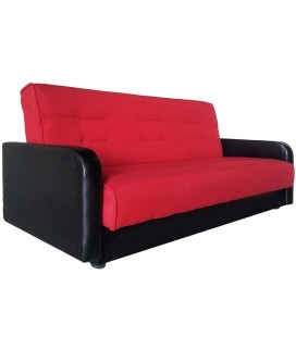 Диван-книжка "Лондон" красный