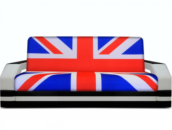 Диван-книжка "Британский флаг" с подсветкой