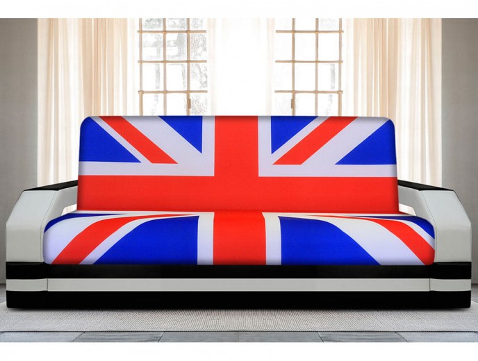 Диван-книжка "Британский флаг" с подсветкой артикул 1104
