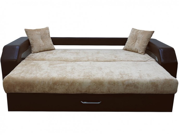 Диван-еврокнижка "Манчестер" велюр комби артикул 2123