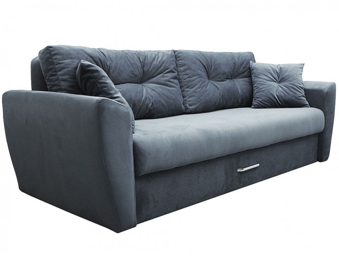 Диван-еврокнижка "Амстердам" люкс Колибри серый