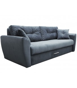 Диван-еврокнижка "Амстердам" люкс Колибри серый