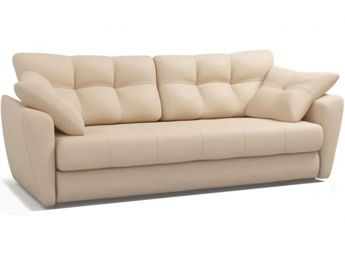 Диван-еврокнижка "Амстердам" экокожа беж