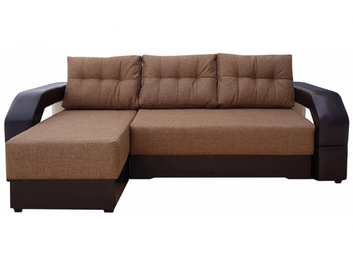 Угловой диван "Манчестер" с подсветкой артикул 1011