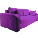 Диван-еврокнижка "Дублин Люкс" велюр фиолетовый