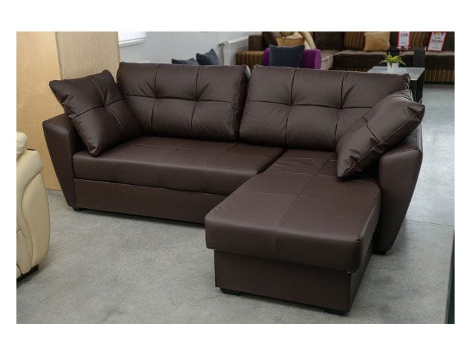 Угловой диван "Амстердам" экокожа артикул 1137