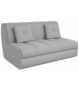 Диван-аккордеон "Барон №2" рогожка серый