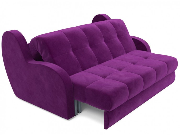 Диван-аккордеон "Барон" микровельвет артикул 2032