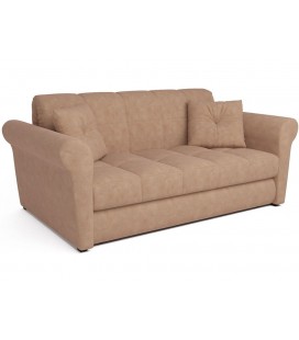 Диван-аккордеон "Гранд" велюр Luna бежевый