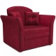 Кресло-кровать "Малютка №2" бархат красный