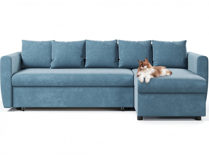 Угловой диван "Мартин" велюр артикул 2971