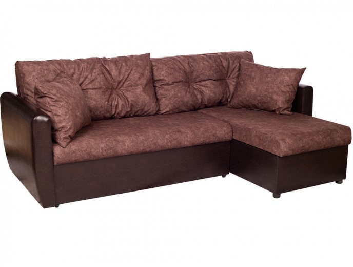 Угловой диван "Мартин 2" вельвет люкс
