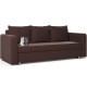 Диван-софа "Каприз" велюр коричневый