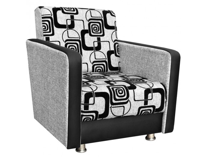 Кресло для отдыха "Вита" рогожка квадраты