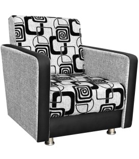 Кресло для отдыха "Вита" рогожка квадраты