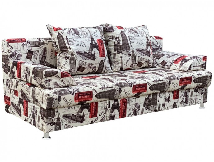 Диван-еврокнижка "Британия" принт Биг Бен