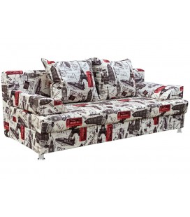 Диван-еврокнижка "Британия" принт Биг Бен