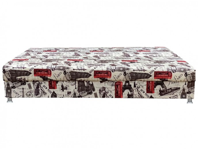 Диван-еврокнижка "Британия" принт Биг Бен артикул 2422