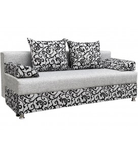 Диван-еврокнижка "Британия-2" рогожка серый