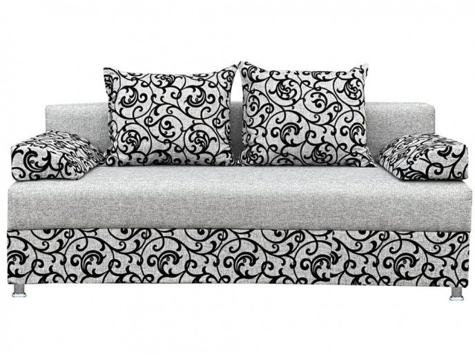 Диван-еврокнижка "Британия-2" рогожка серый артикул 1195