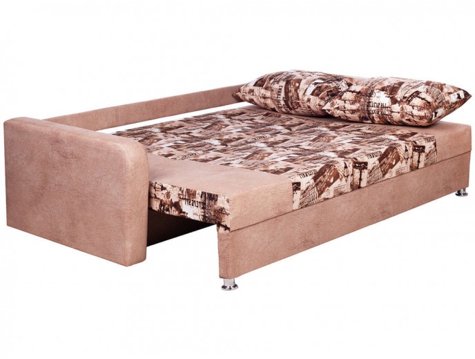 Диван-еврокнижка "Дипломат" вельвет принт артикул 1544