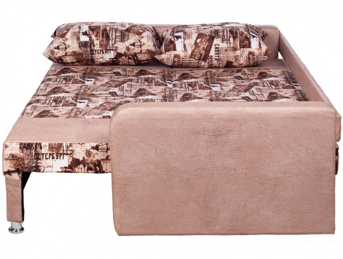 Диван-еврокнижка "Дипломат" вельвет принт артикул 1544