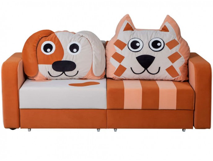 Детский диван "Пес и Кот" артикул 2568