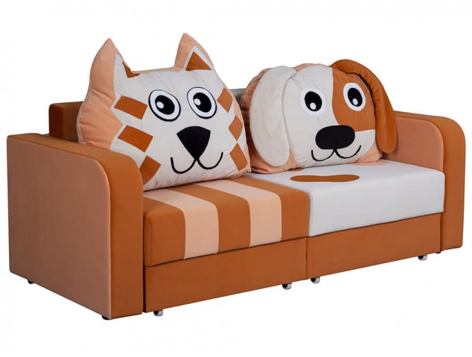 Детский диван "Пес и Кот"