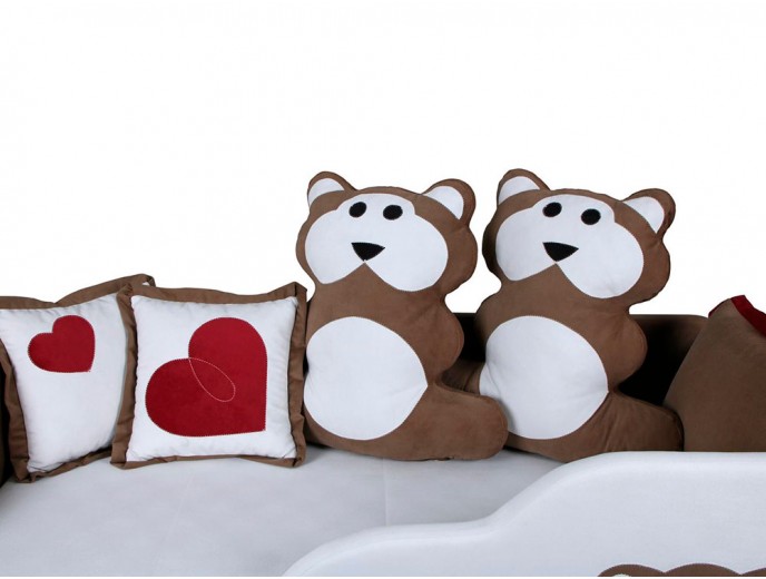 Детский диван "Мишутки" артикул 2589