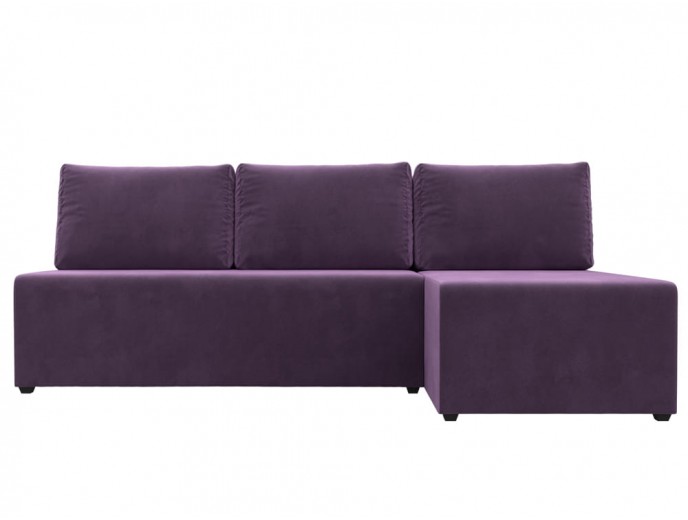 Угловой диван "Поло" вельвет артикул 1328