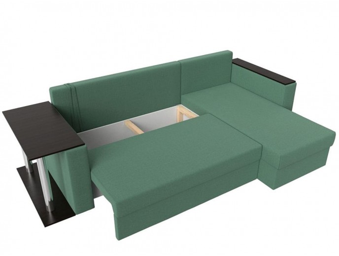 Угловой диван "Атланта Лайт" рогожка артикул 1404