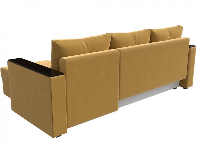 Угловой диван "Атланта Лайт БС" вельвет артикул 2966