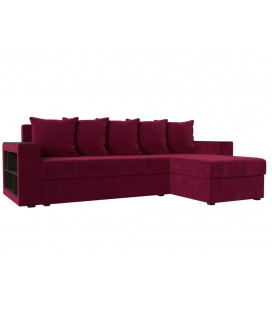 Угловой диван "Дубай Лайт" вельвет