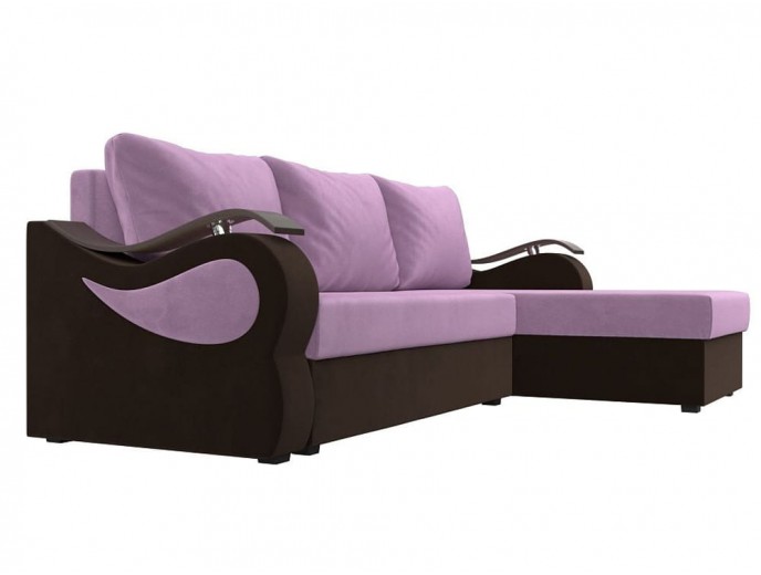 Угловой диван "Меркурий Лайт" вельвет артикул 2647