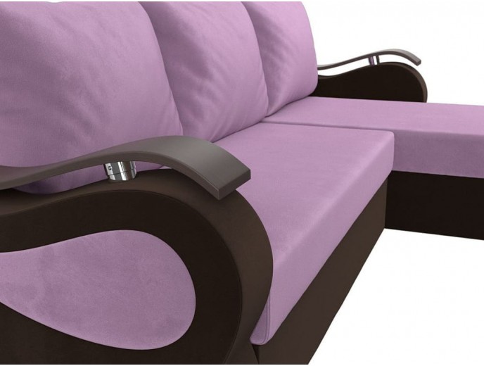 Угловой диван "Меркурий Лайт" вельвет артикул 2647