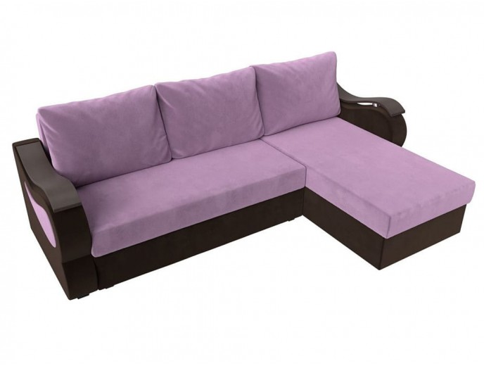 Угловой диван "Меркурий Лайт" вельвет артикул 2647