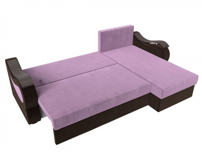 Угловой диван "Меркурий Лайт" вельвет артикул 2647