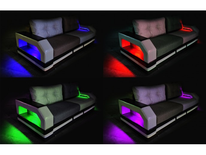 Диван-еврокнижка "Манчестер" с подсветкой артикул 1100