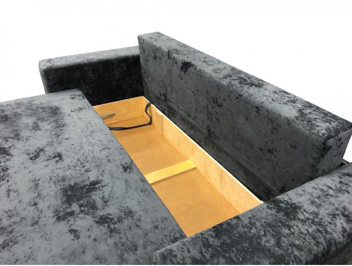 Диван-еврокнижка "Лаунж" велюр овен артикул 2964