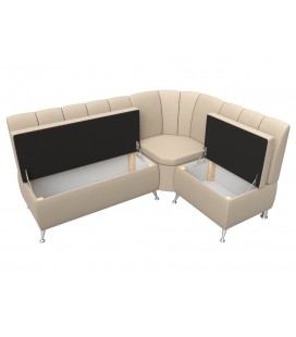 Кухонный уголок "Кантри" экокожа артикул 1367