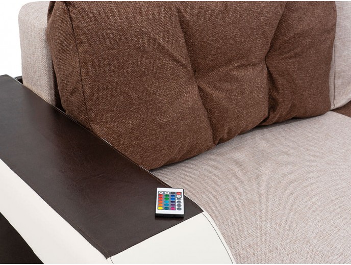 Диван-еврокнижка "Манчестер" с подсветкой артикул 1100